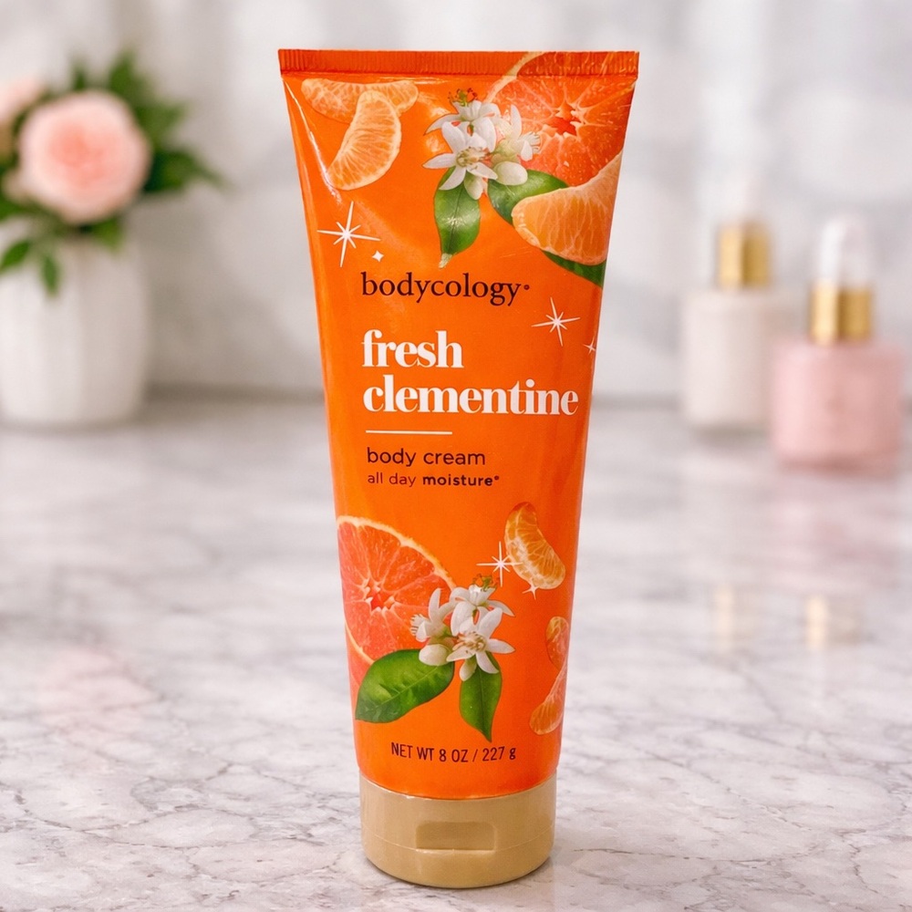 Bodycology Fresh Clementine Body Cream 8 oz Citrus Scent New